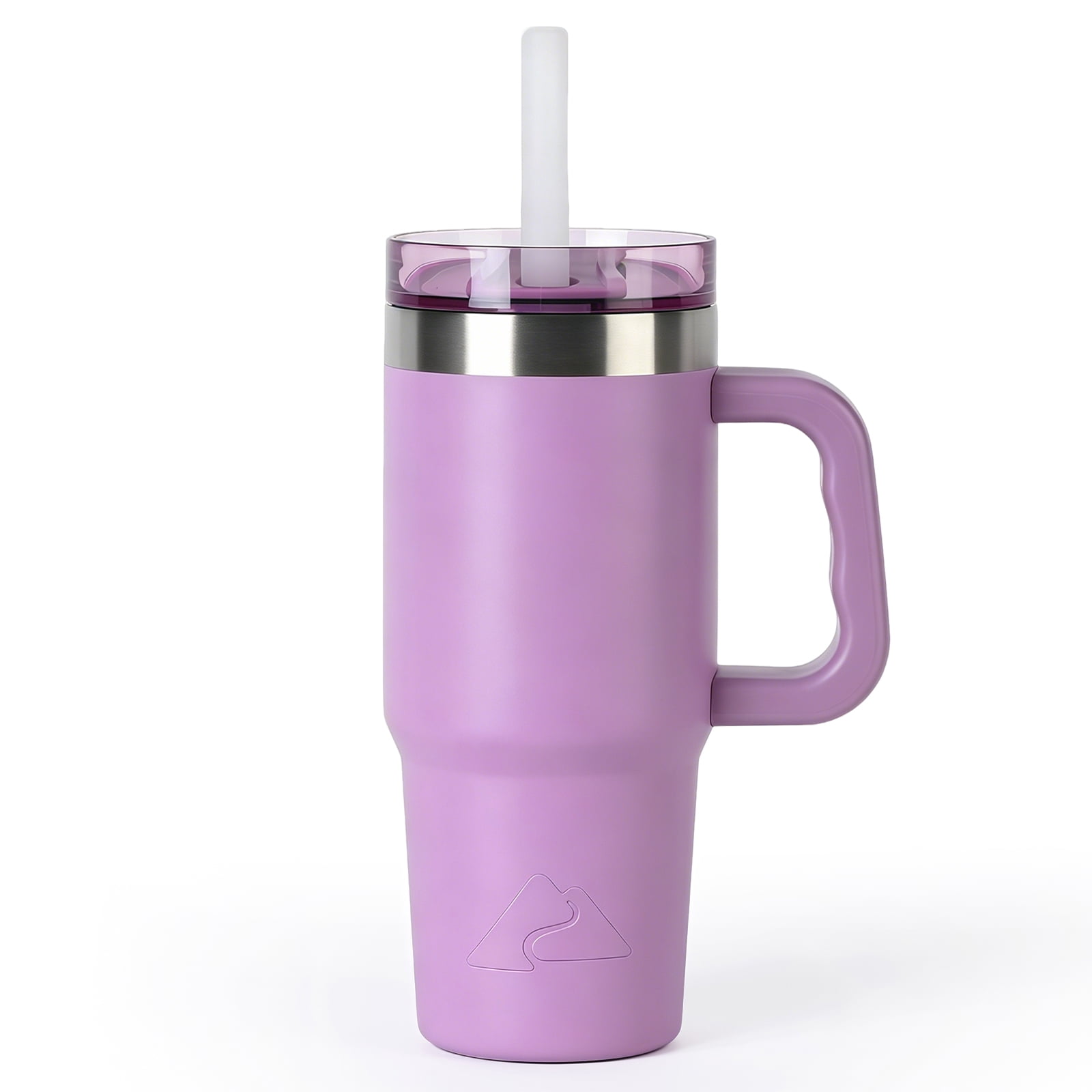 Ozark Trail 18 oz Stainless Steel Insulated Tumbler with Handle, Lilac
