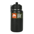 thumbnail interactive-video image 1 of Ozark Trail 18 oz Stainless Steel Insulated Flip-Straw Water Bottle, Black, 1 of 11