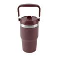 thumbnail image 1 of Ozark Trail 18 oz Stainless Steel Insulated Swivel Tumbler, Maroon, 1 of 9