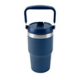 thumbnail image 1 of Ozark Trail 18 oz Stainless Steel Insulated Swivel Tumbler, Navy, 1 of 9