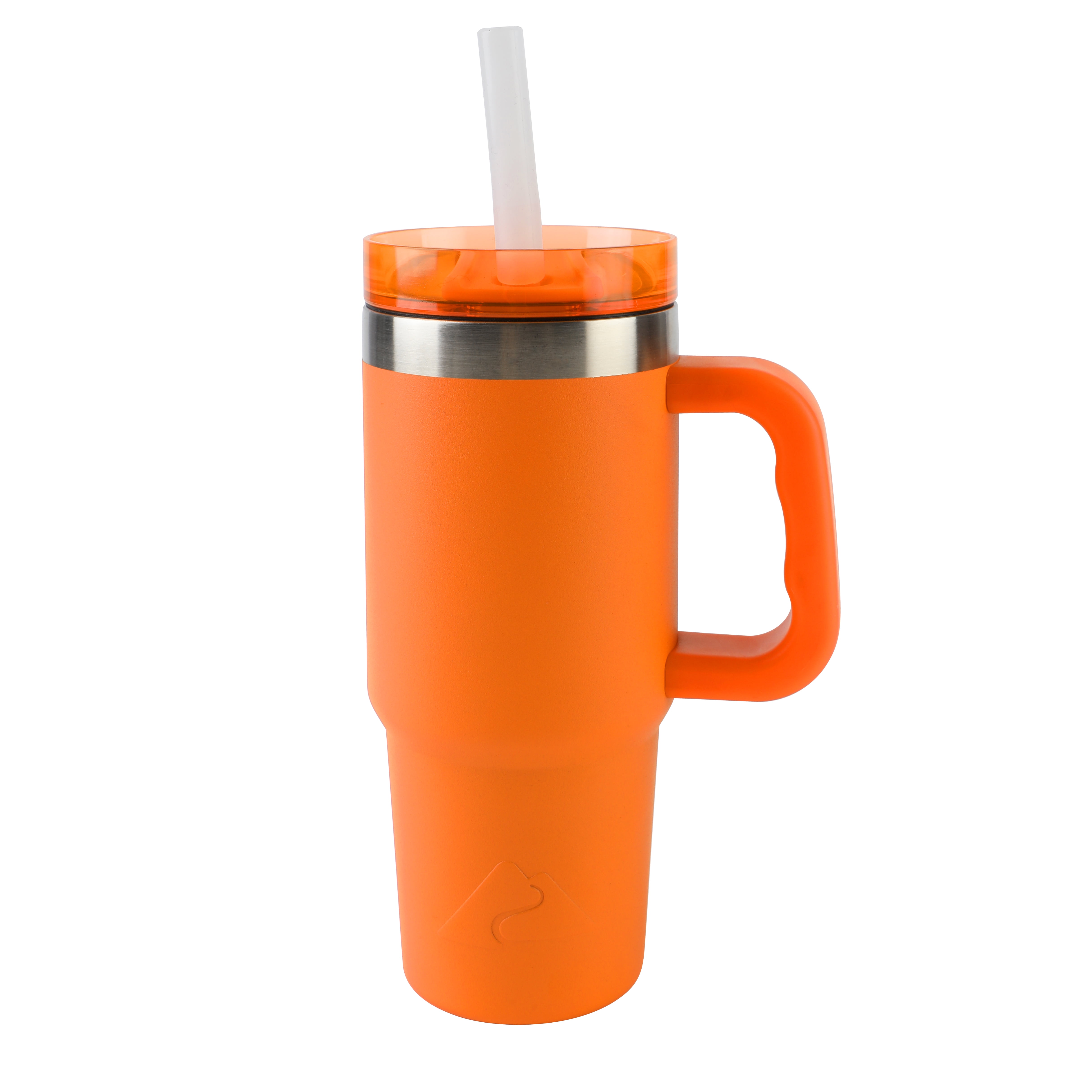 Ozark Trail 18oz Tumbler with handle- Bright Orange
