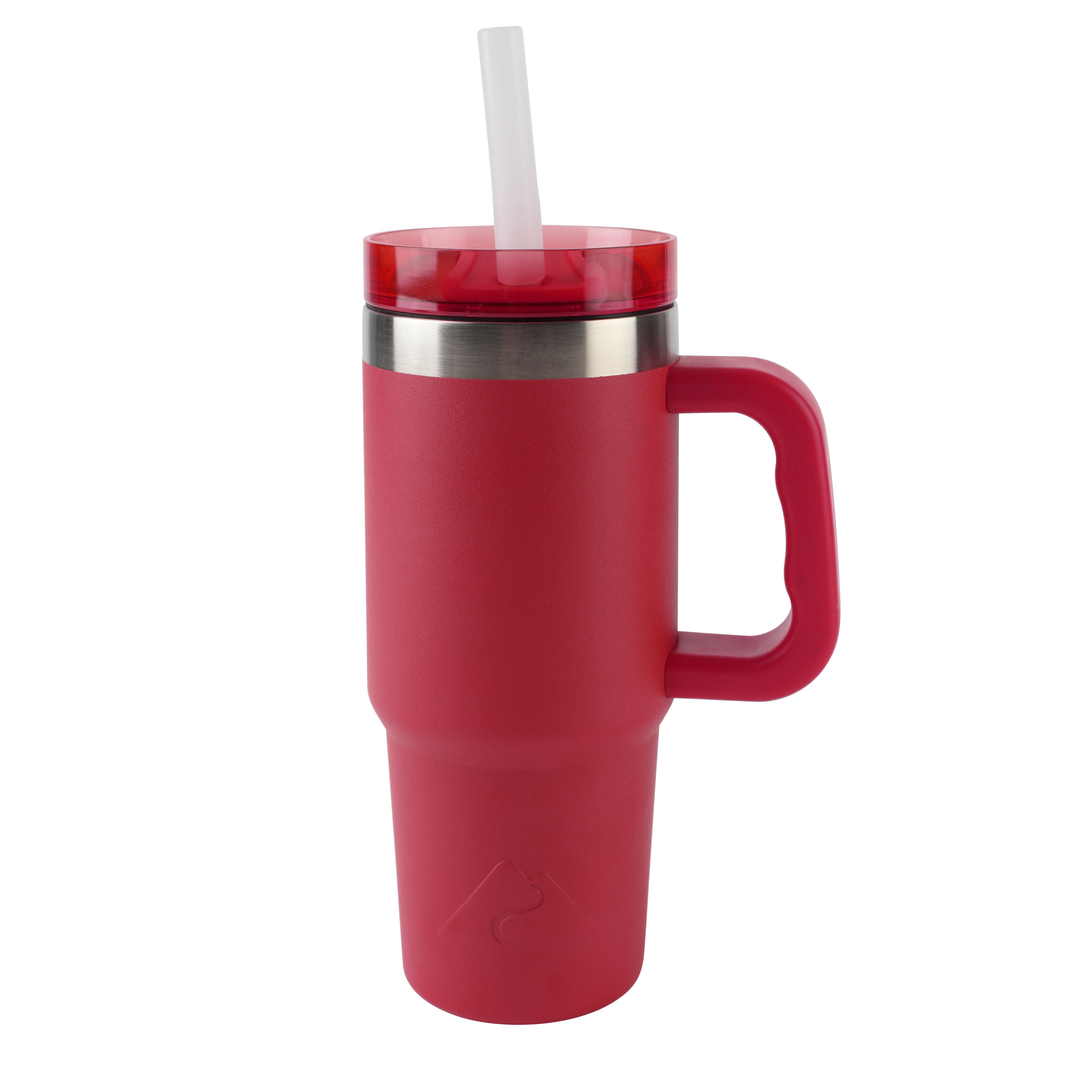 Ozark Trail 18oz Tumbler with handle-Dark Red #11