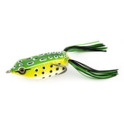 Ozark Trail 2.5" Topwater Frog Lure for Bass Fishing, Green