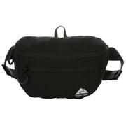 Ozark Trail Adjustable Belt Unisex Fanny Packs 2.5 Ltr, Polyester, Black Solid Print