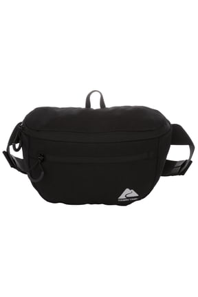 Adjustable Belt Unisex Fanny Packs 2.5 Ltr, Polyester, Black Solid Print