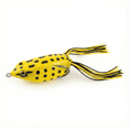 thumbnail image 1 of Ozark Trail 2.5" Topwater Frog Lure for Bass Fishing, Yellow, 1 of 7