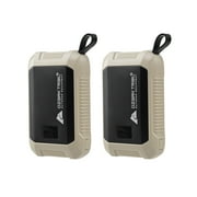 Ozark Trail 2 Pack 10400mAh Rechargeable Portable 3 Temp Hand Warmer for Camping