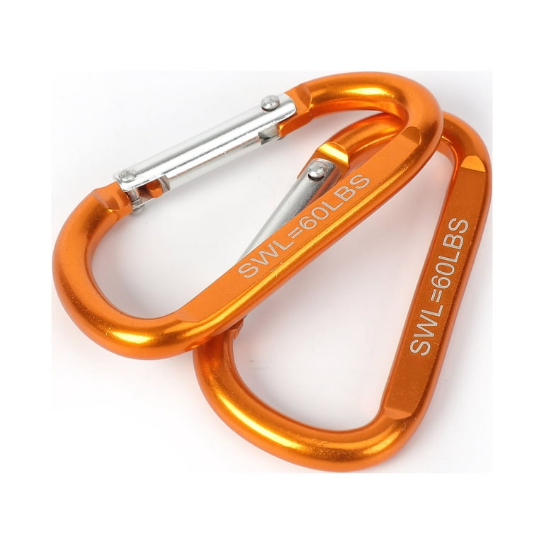 Minute Key 5.2-in D-shaped Straight Carabiner in the Carabiners department  at