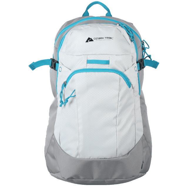Ozark Trail 20 Liter Adult Unisex Backpacking Backpack, Ripstop fabric, Gray