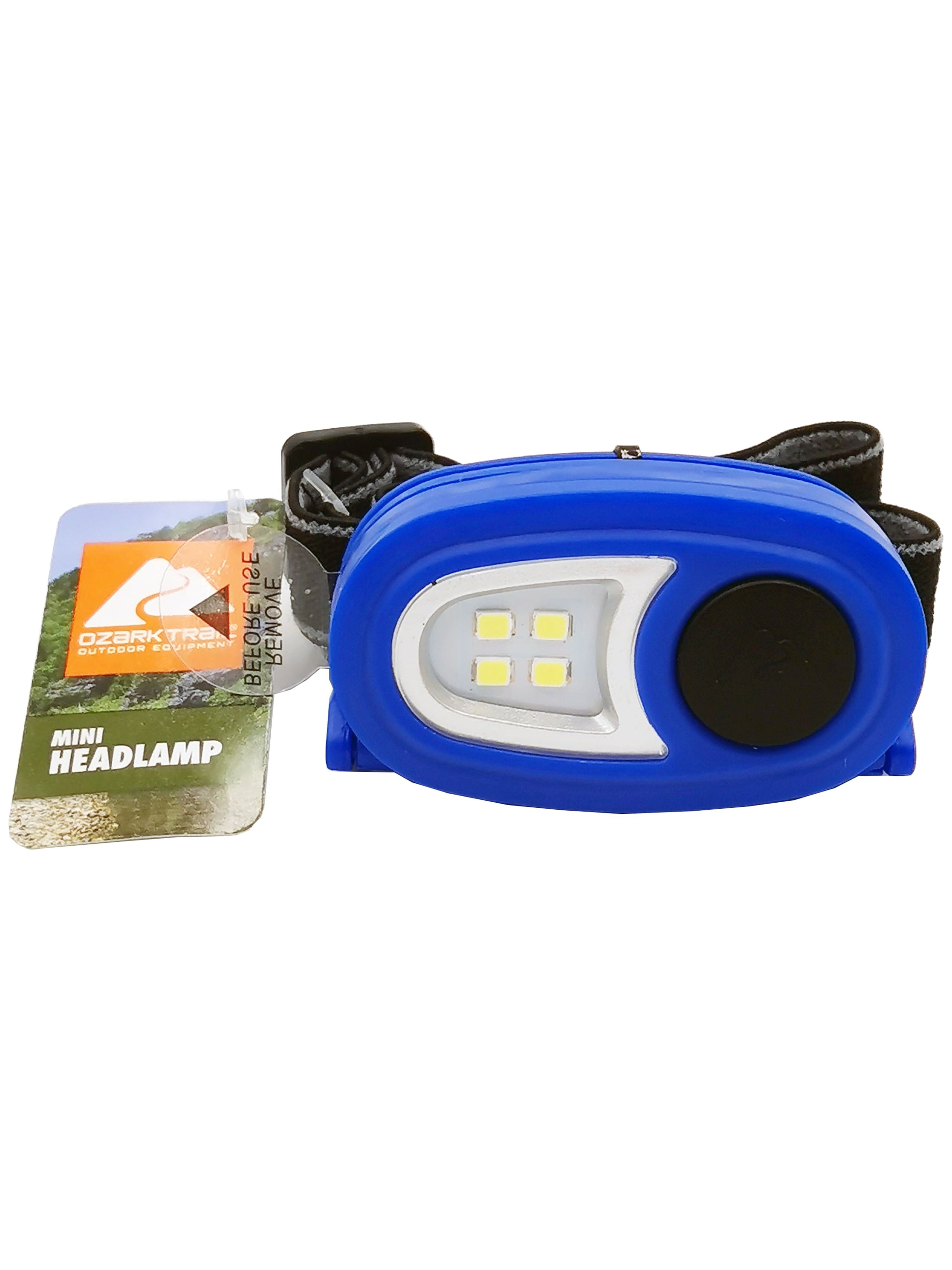 Ozark Trail 20 Lumens LED Headlamp with LiMetal BatteriesBlue
