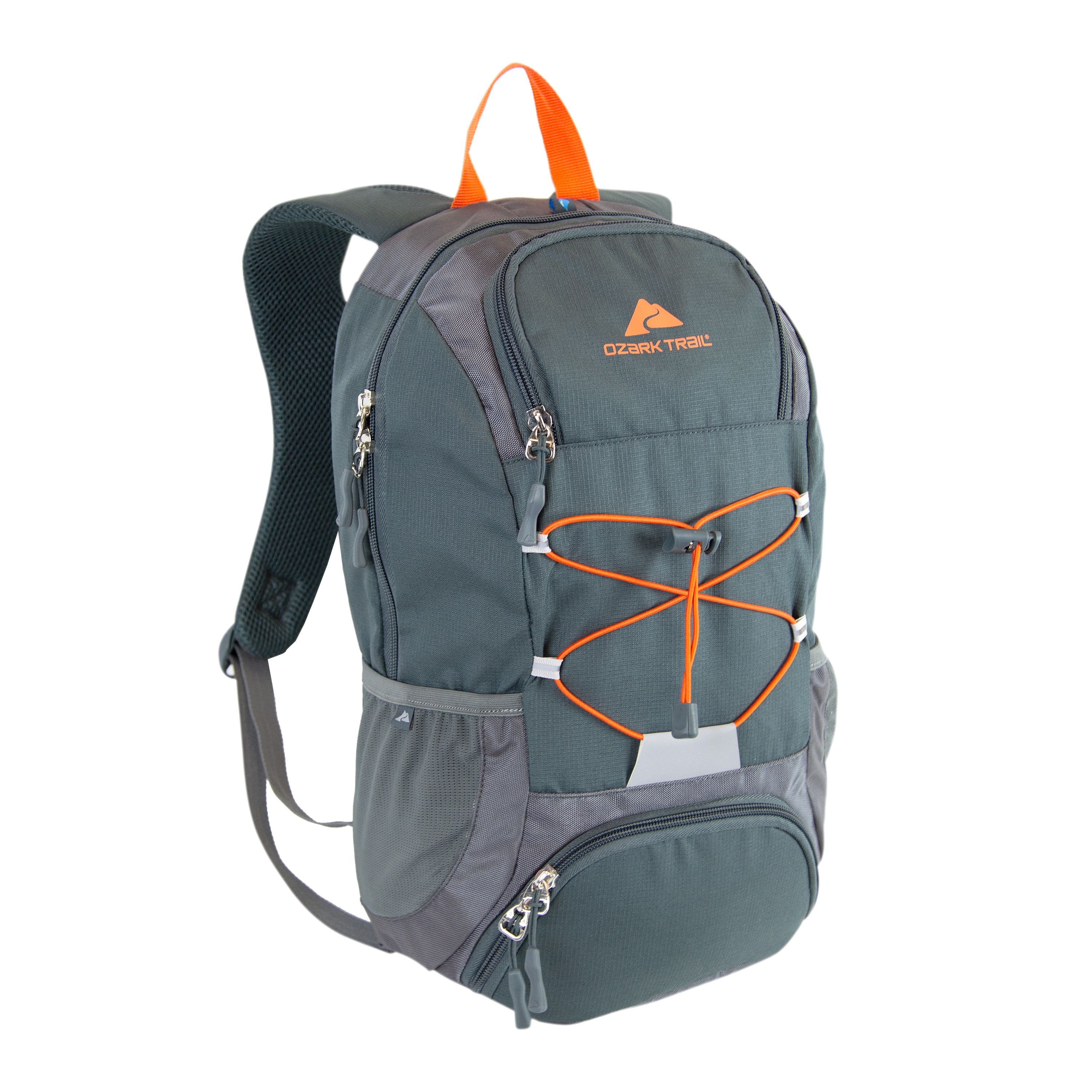 Ozark Trail 20L Thomas Hollow Backpack with Insulated Cooler Pocket, Gray, Solid Pattern - image 1 of 9