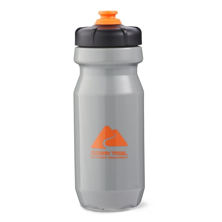 Ozark Trail Insulated Water Bottle - White & Black - 22 oz