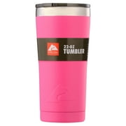 Ozark Trail 22 oz Insulated Stainless Steel Tumbler, Hot Pink