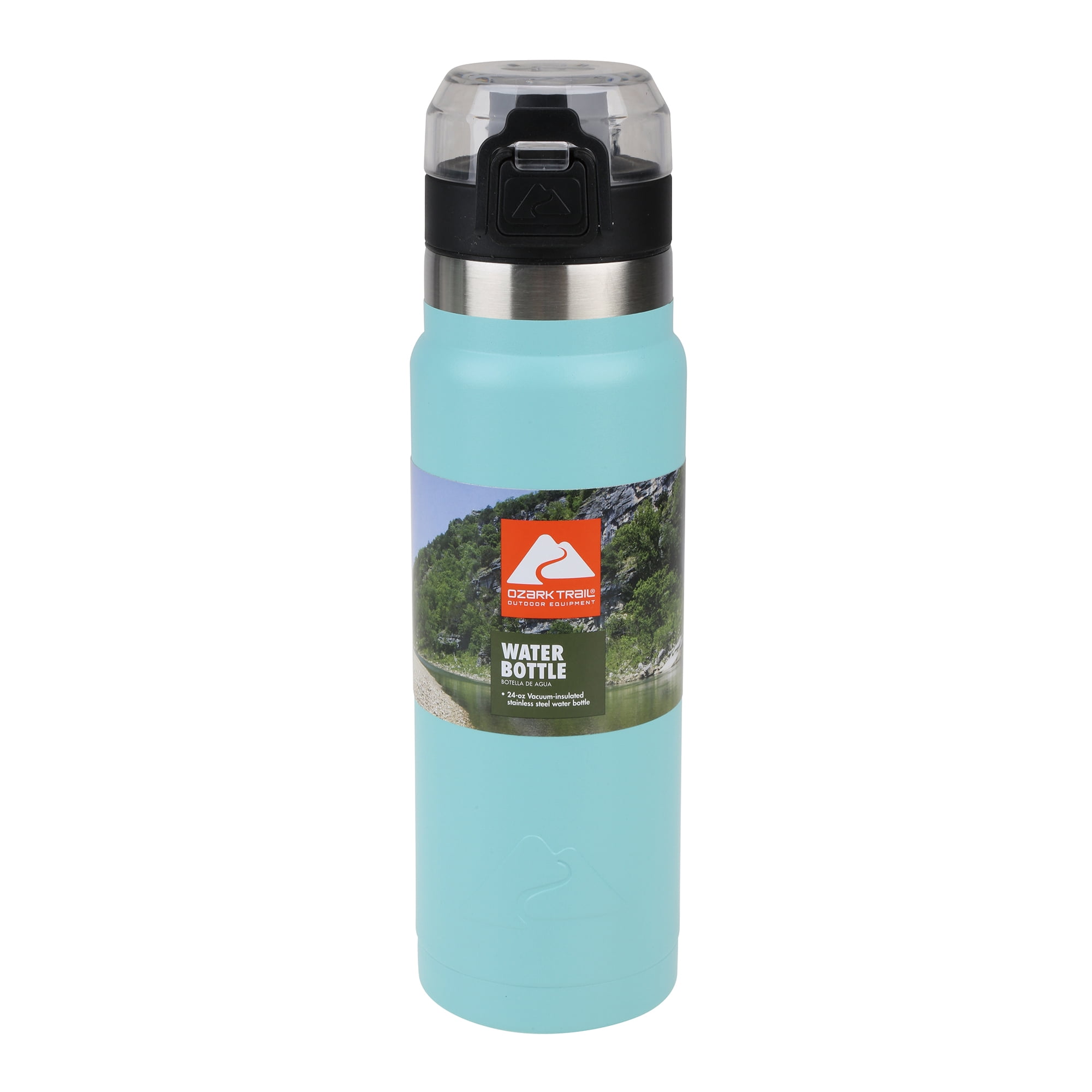 Ozark Trail 24 oz Insulated Stainless Steel Water Bottle - Walmart.com