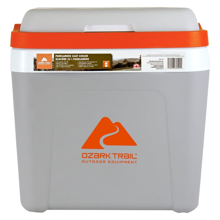 Ozark Trail 26 QT Ice Chest Cooler Hard Sided Portable Cooler, 32