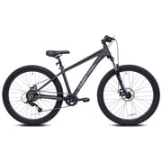 Ozark Trail Timber 27.5 in Mountain Bike, Small Frame, Fits Riders 5 ft 0 in-5 ft 6 in, Black, Adult, Unisex