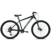 Ozark Trail 27.5" Vibe Mountain Bicycle, Medium Frame, Fits Riders 5'3" - 5'8", Black, Adult, Unisex