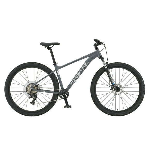 Ozark Trail 29" Ridge Mountain Bike, Medium Frame, Gray, Adult, Unisex