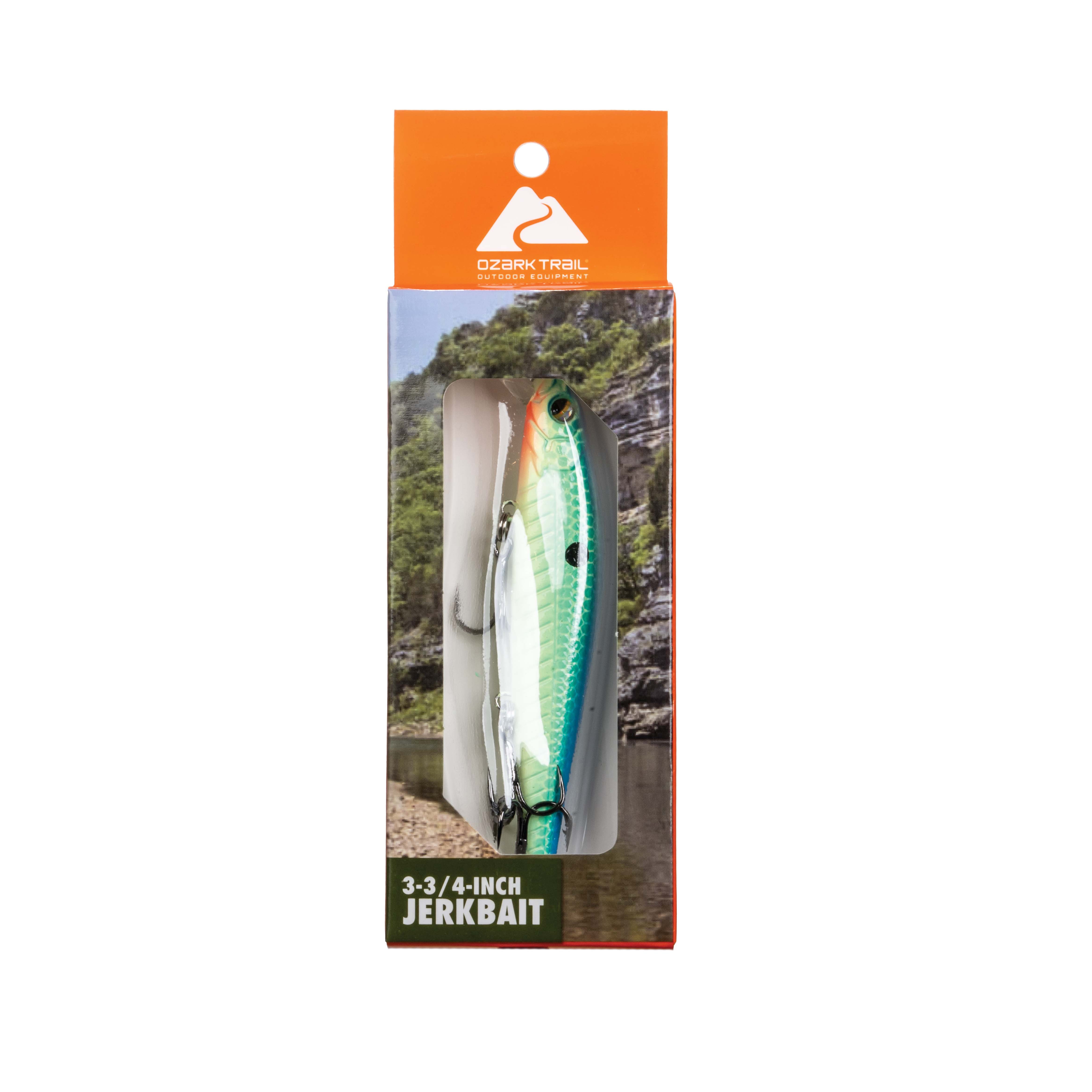 Ozark Trail Freshwater Minnow Fishing Lure, Citrus Shad, 1 oz