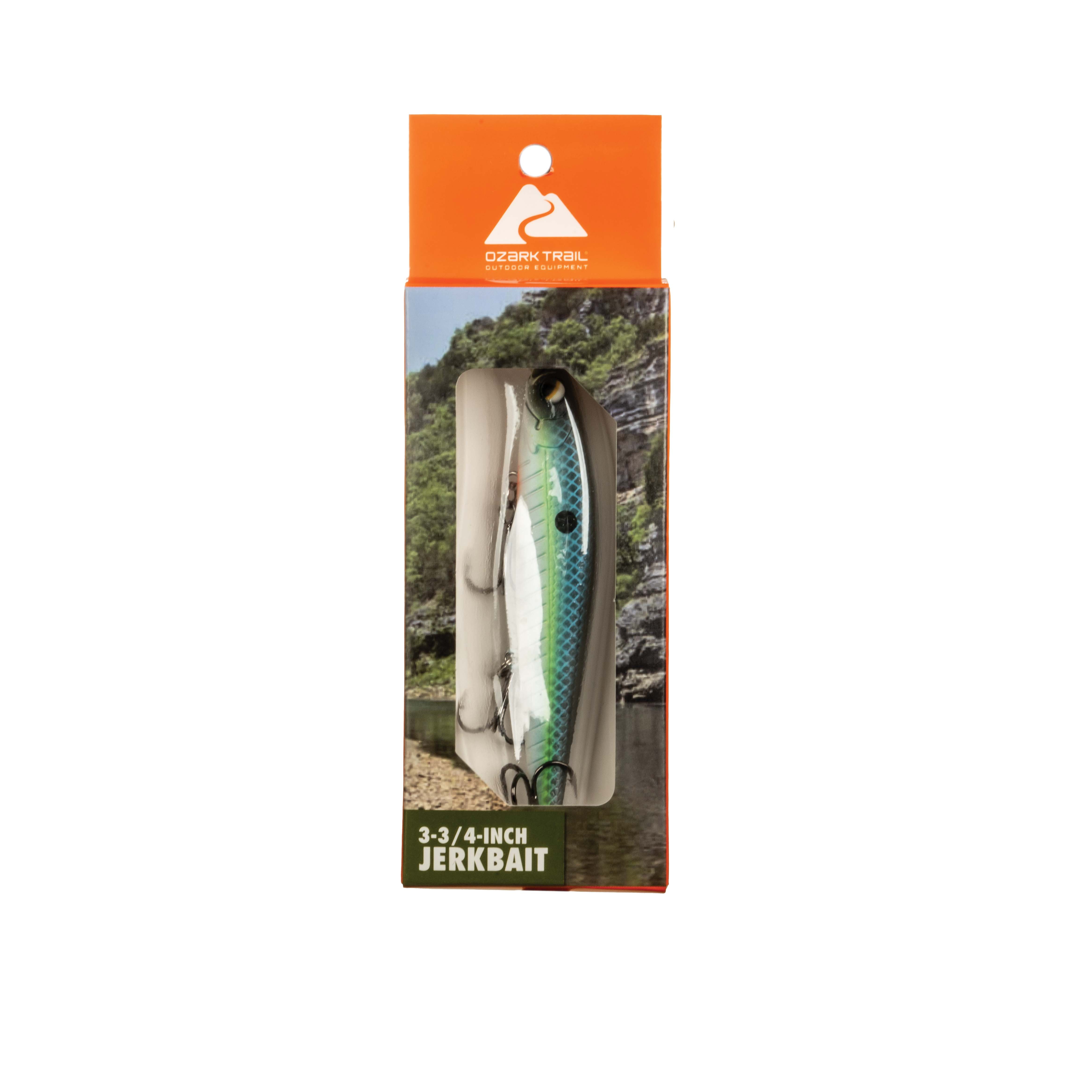 Ozark Trail Freshwater Minnow Fishing Lure, Sexy Shad, 1 oz
