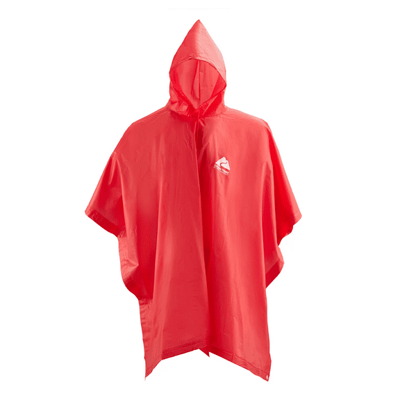 Ozark Trail Long Poncho 3/4 Sleeve Single-Breasted Raincoat for Men and Women