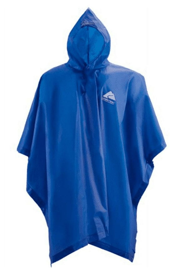 PE&EVA 3/4 Sleeve Waterproof Long Poncho Raincoat for Adults