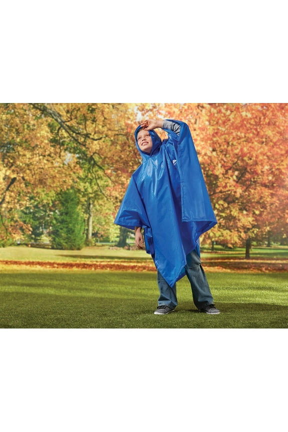 3/4 Sleeve Raincoat Single-Breasted Poncho, for Child, 1 Pack, for Boys and Girls