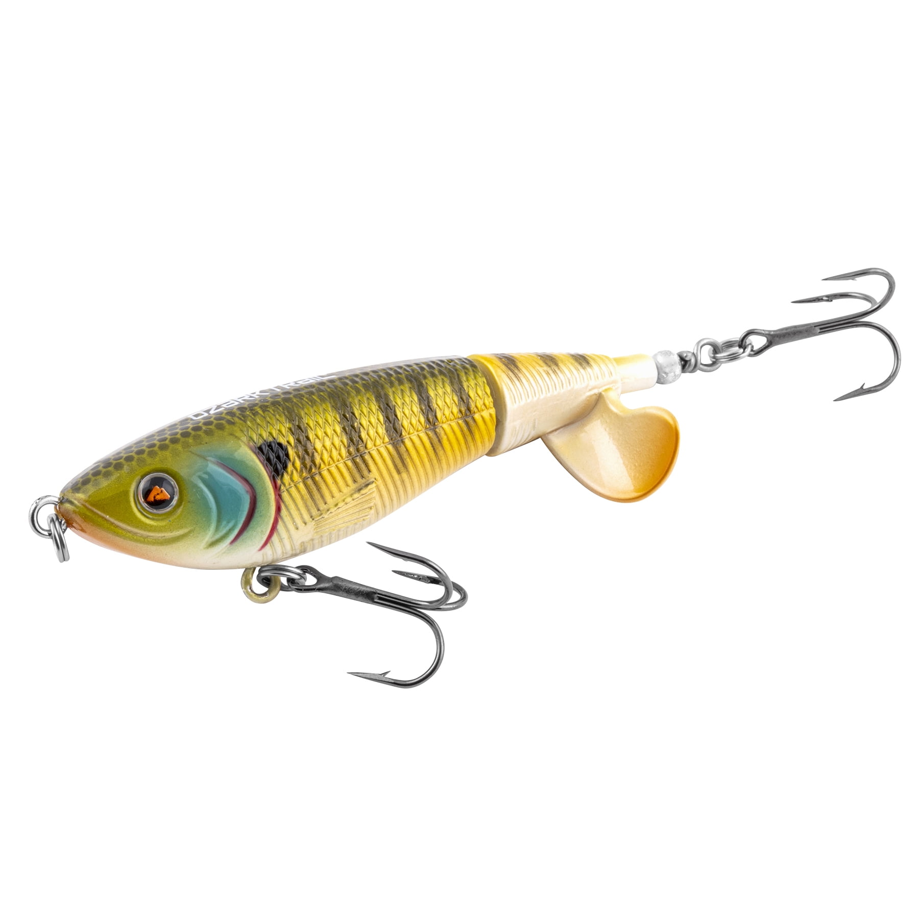 Ozark Trail 3.5" Topwater Prop Bait Fishing Lure, Bluegill