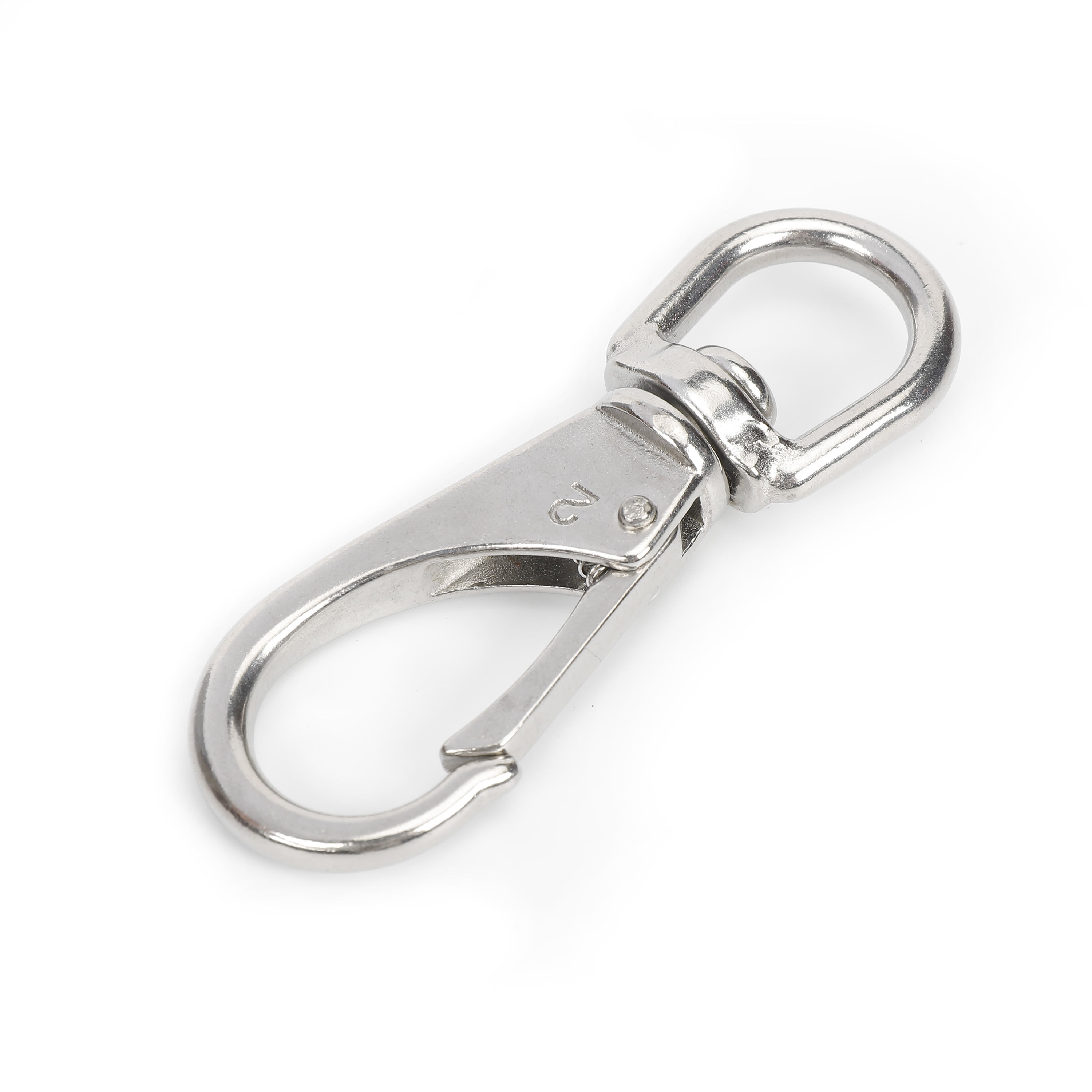 Ozark Trail 3.75 in Swivel Eye Snap, Stainless Steel, Model BT6107