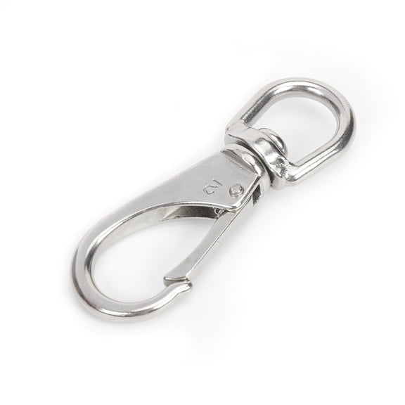 Ozark Trail 3.75-inch Swivel Eye Snap, Stainless Steel, Model BT6107