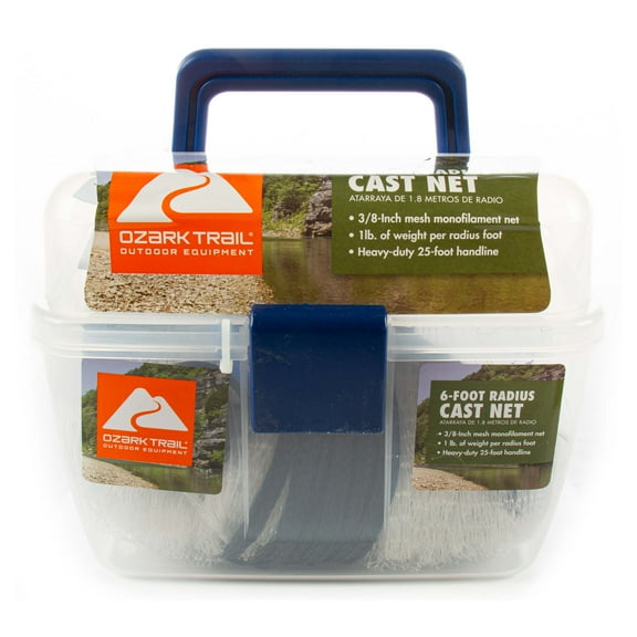 Ozark Trail 3/8-inch 6-Foot Radius Pro Series Cast Net