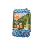 Ozark Trail Braided Polypropylene Utility Line, 3/8 in x 50 ft, High Visibility, 200 lb Maximum Working Load