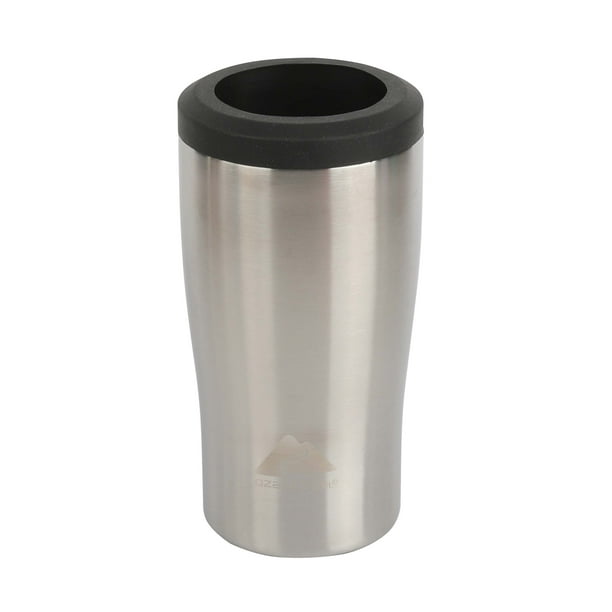 Ozark Trail 3in1 Can Thermocooler with Lid, 12 Ounces, Silver