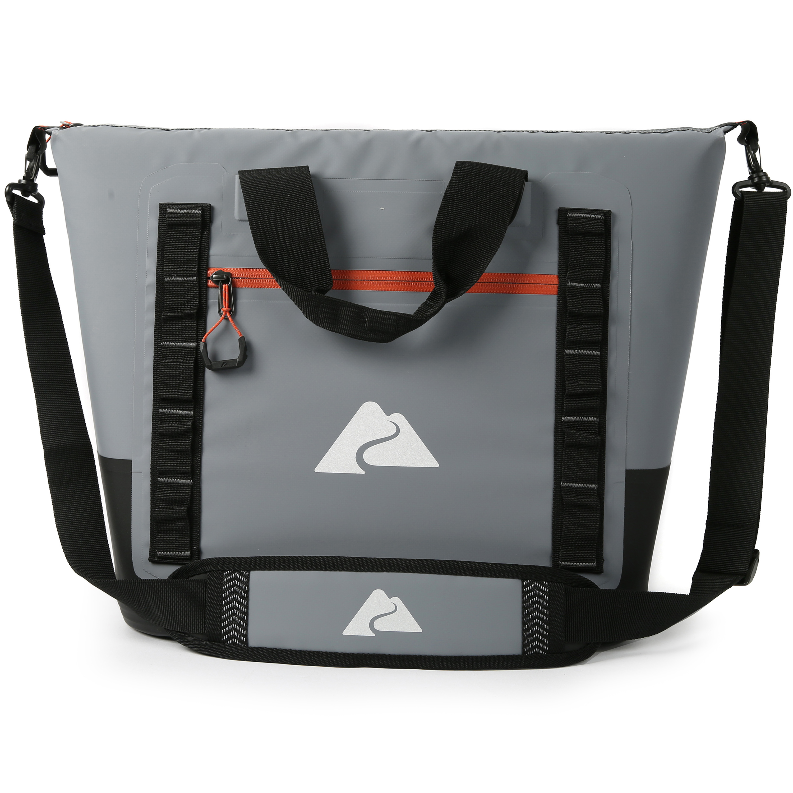 Ozark Trail 30 Can Welded Sport Tote Cooler, Soft Sided Cooler with Microban®, Gray - image 1 of 14