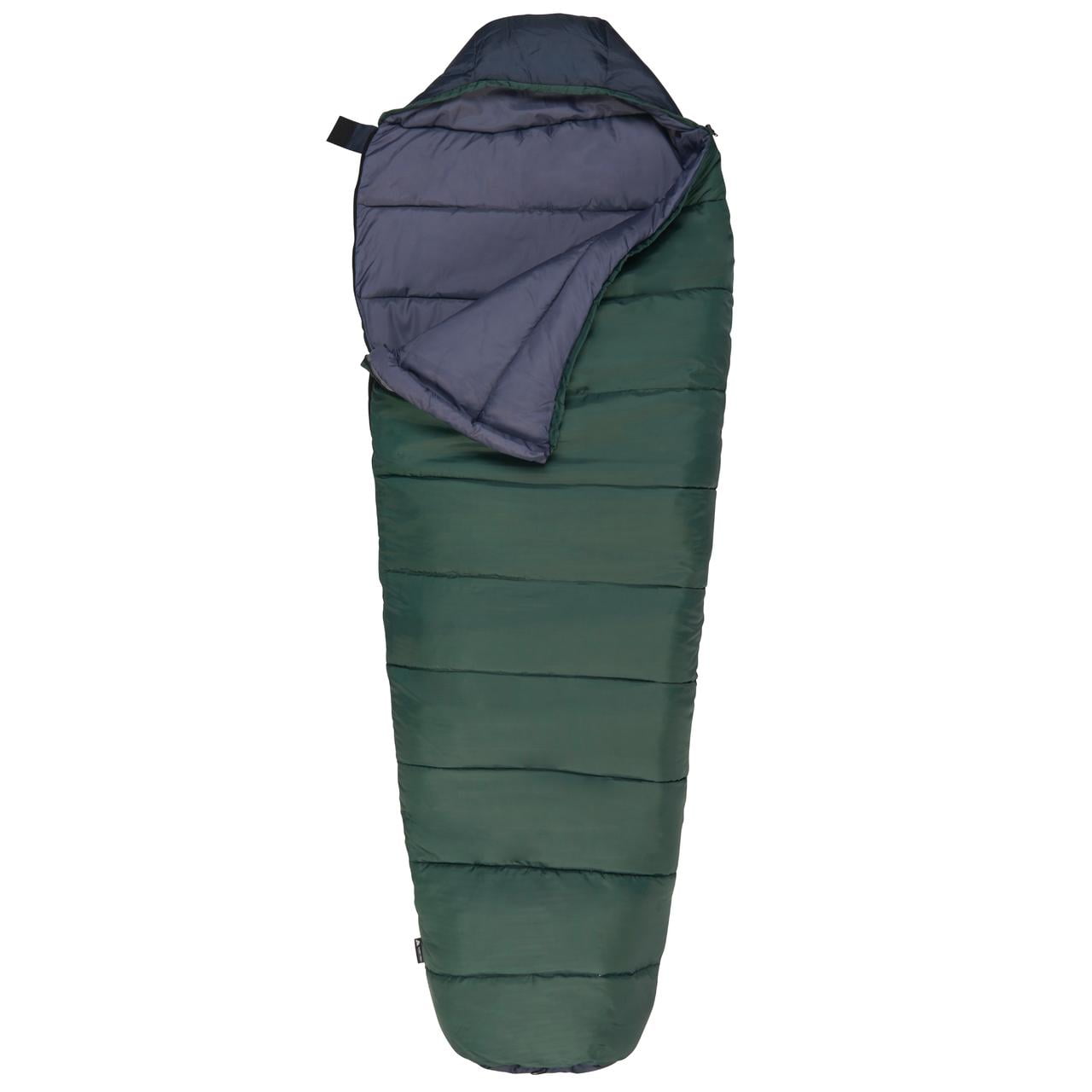 Ozark Trail 30Degree Green Everest Mummy Sleeping Bag, 33"x84