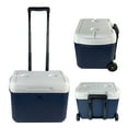 thumbnail image 1 of Ozark Trail 30 Quart Capacity Hard Side Wheeled Cooler, 42-Can, Blue, 1 of 8