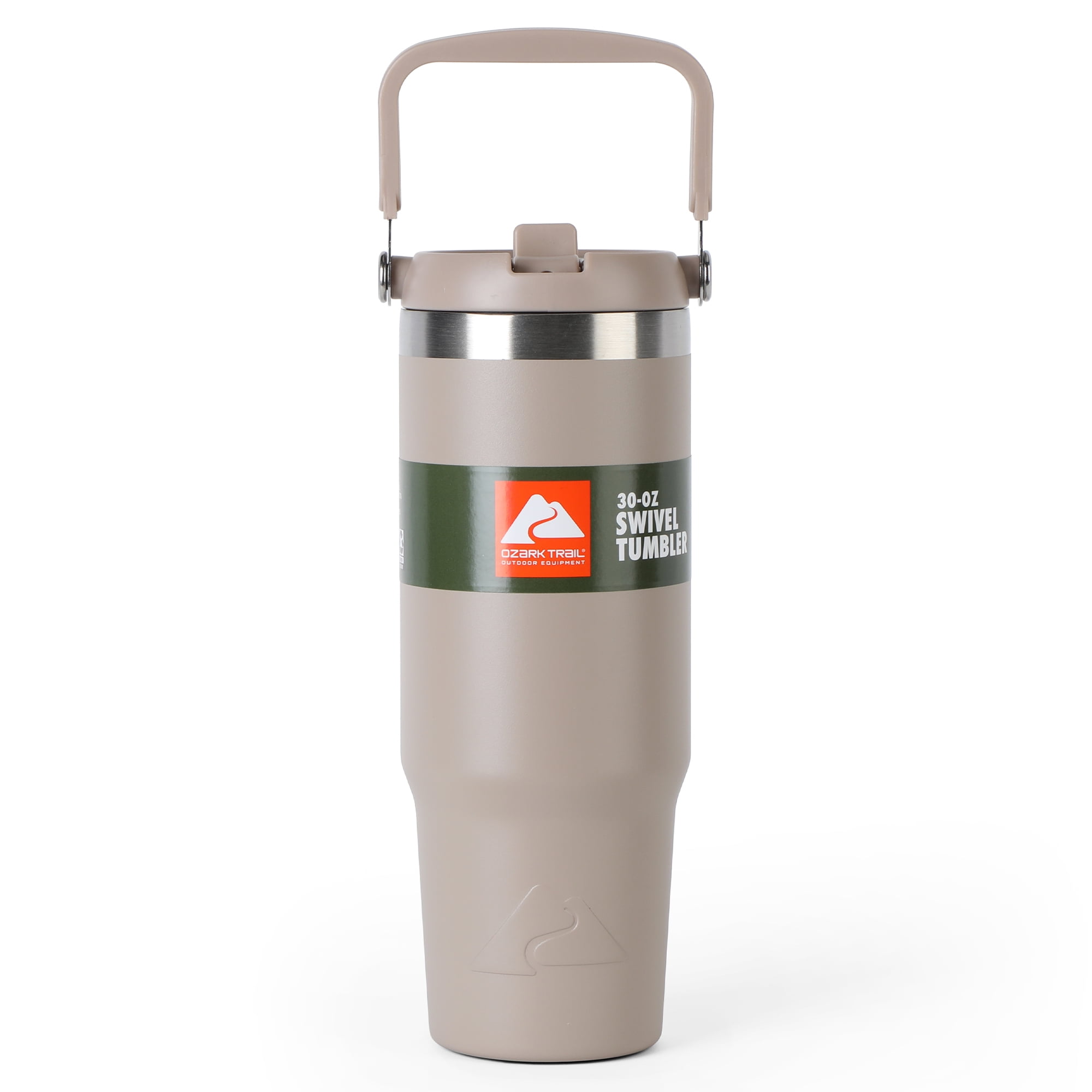 Ozark Trail - Brandclub - Ozark Trail 30 oz Stainless Steel Insulated  Swivel Tumbler, Tan