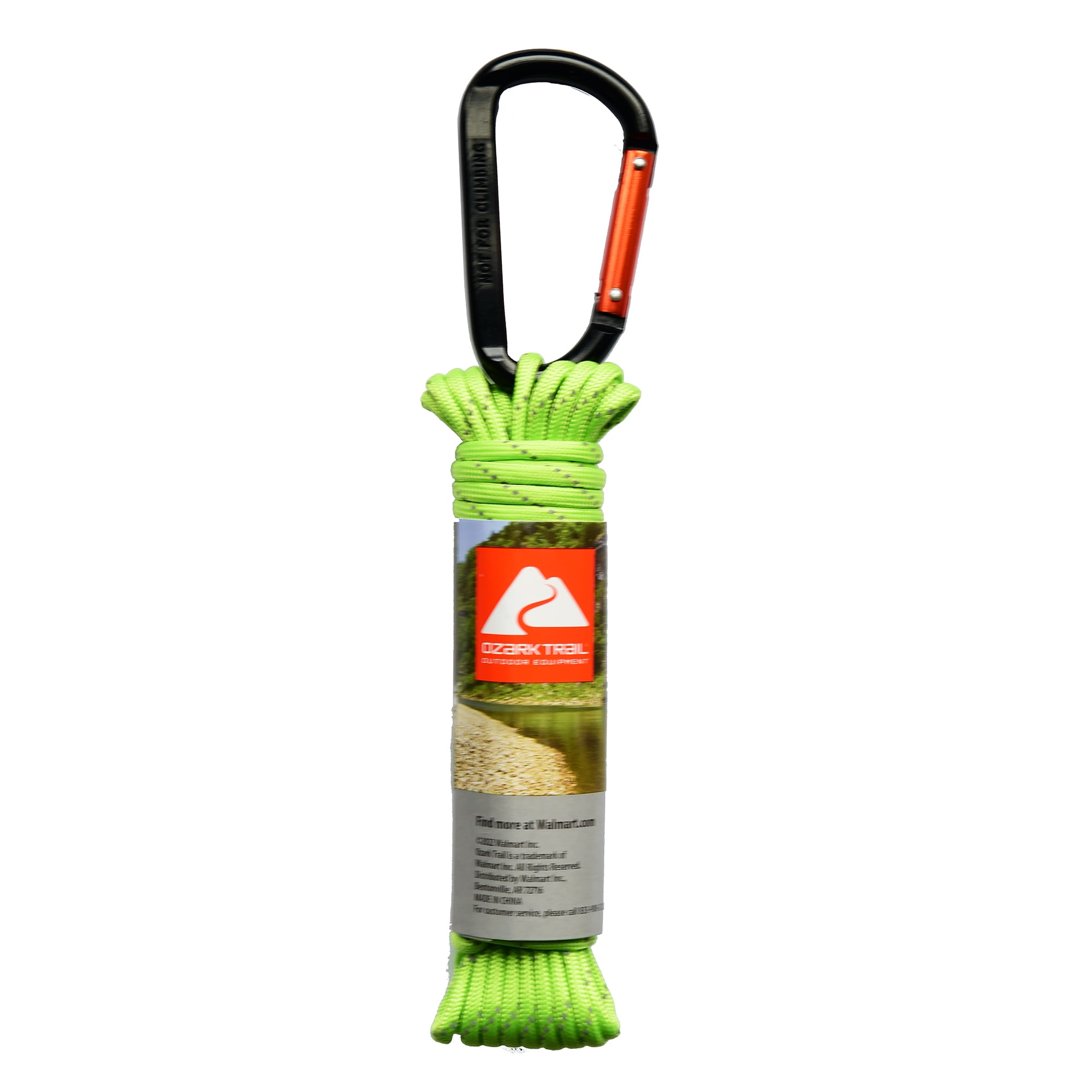 Ozark Trail 30Ft 550 Reflective Paracord, Bright Green