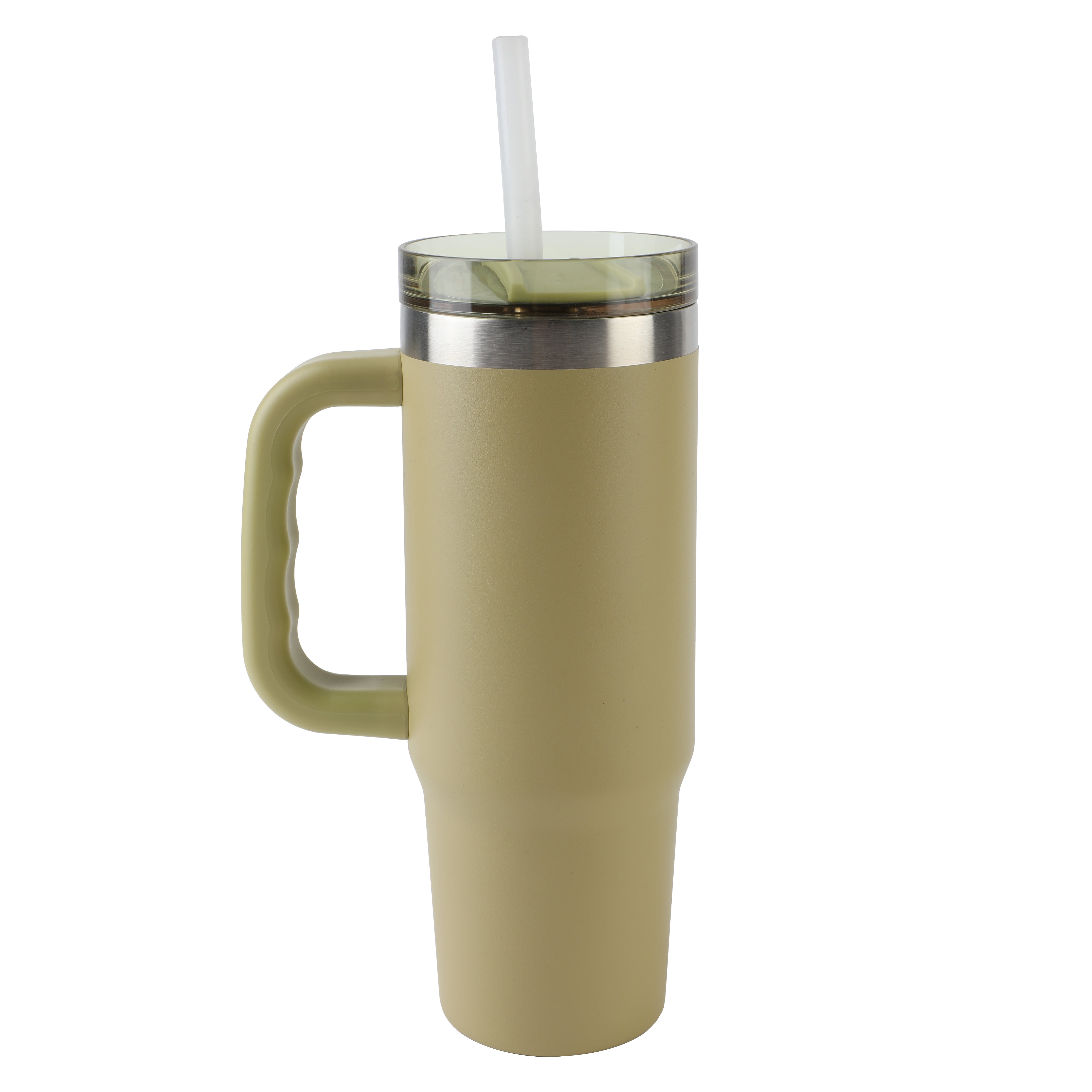 Ozark Trail 30 oz Stainless Steel Insulated Tumbler with Handle, Gold