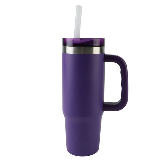 Ozark Trail 30oz Tumbler with handle- Purple