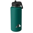 Ozark Trail 32 fl oz Green Insulated Stainless Steel Wide Mouth Water
