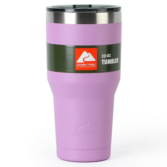 Ozark Trail 32 oz Insulated Stainless Steel Tumbler, New Lilac