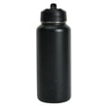 thumbnail image 1 of Ozark Trail 32 oz Stainless Steel Insulated Flip-Straw Water Bottle with Handle, Black, 1 of 7