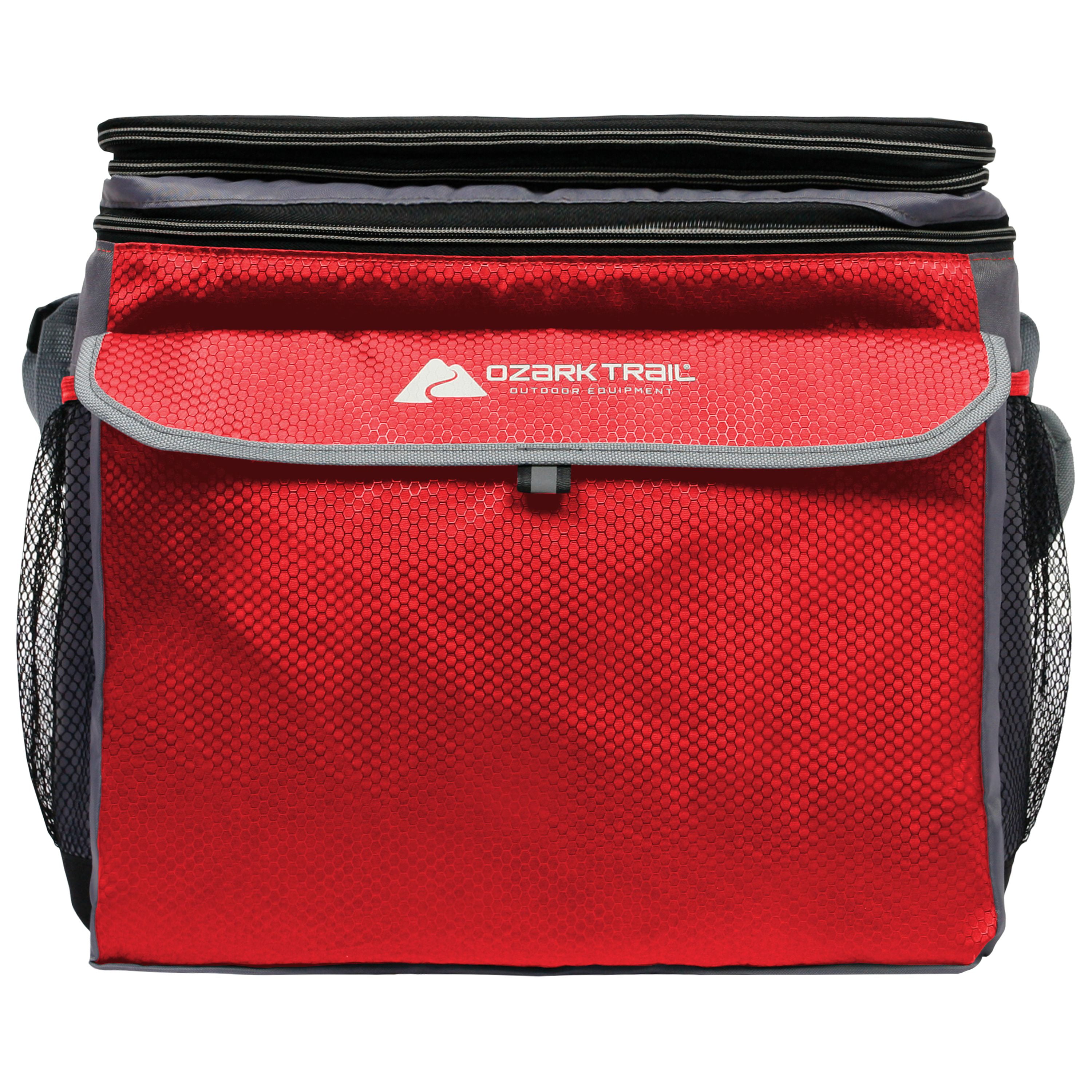 Ozark Trail 36 Can Soft-Sided Cooler, Red