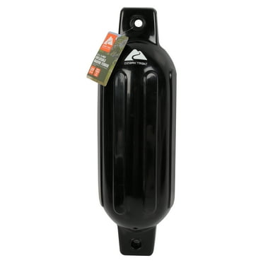 Ozark Trail 4.5" x 16" Inflatable Boat Bumper Marine Boat Fender, Black