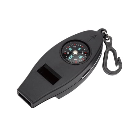Ozark Trail 4-Function Plastic Whistle, Black