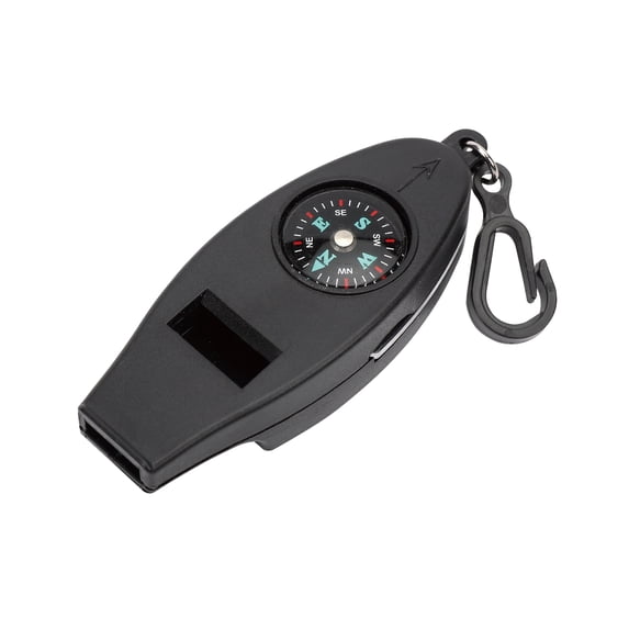 Ozark Trail 4-Function Plastic Whistle, Black