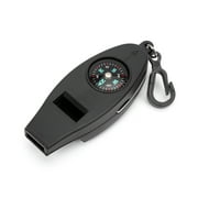Ozark Trail 4-Function Plastic Whistle, Black