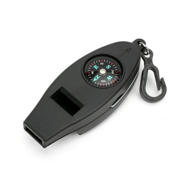 Ozark Trail 4-Function Plastic Whistle, Black