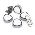 thumbnail image 1 of Ozark Trail 4-Pack 120 Lumens LED Camping Puck Lantern Lights with Remote Control, Grey, 1 of 11
